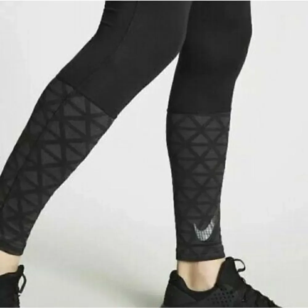 Nike Pro Utility Therma Anti Odor Mens Tights New